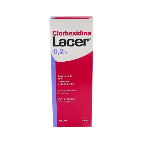LACER COLUTORIO CLORHEXIDINA 0.2  1 ENVASE 500 ML