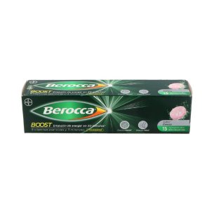 BEROCCA BOOST  15 COMPRIMIDOS EFERVESCENTES