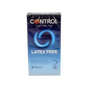 CONTROL LATEX FREE PRESERVATIVOS 5 UNIDADES