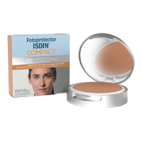 FOTOPROTECTOR ISDIN COMPACT SPF 50 MAQUILLAJE...