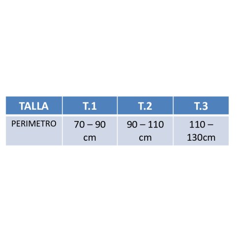 FAJA 4 BANDAS BE-305 TALLA 3