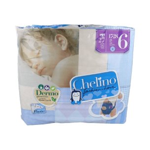 PAÑAL INFANTIL CHELINO FASHION & LOVE T-6  (17-28 KG)  27...