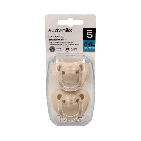 CHUPETE SILICONA ANATOMICO SUAVINEX 0 - 6 MESES...