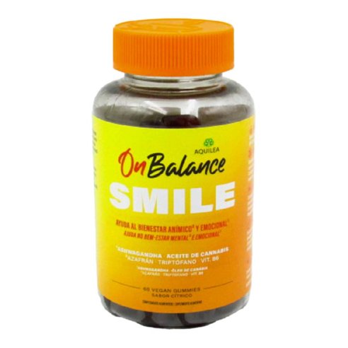 AQUILEA ONBALANCE SMILE  60 GOMINOLAS SABOR...