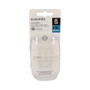 CHUPETE SILICONA ANATOMICA TODOSILICONA 6-18 MESES SUAVINEX