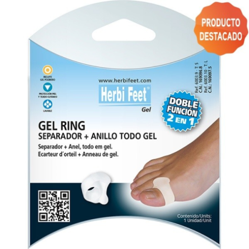 GEL RING SEPARADOR CON ANILLO GEL TALLA L 1 UNIDAD