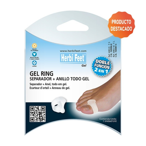GEL RING SEPARADOR CON ANILLO GEL TALLA L 1 UNIDAD
