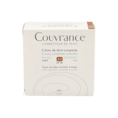 CREMA DE ROSTRO COMPACTA SPF 30 ACABADO MATE...