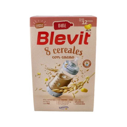 BLEVIT BIBE 8 CEREALES CON CACAO 500 G