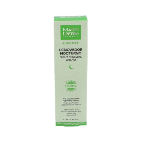 MARTIDERM ACNIOVER RENOVADOR NOCTURNO  1 ENVASE...