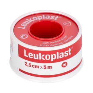 ESPARADRAPO LEUKOPLAST 1 UNIDAD 5 M X 2,5 CM COLOR CARNE