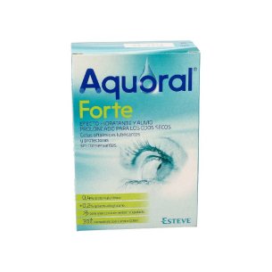 AQUORAL FORTE GOTAS OFTALMICAS LUBRICANTES ESTERILES 30...
