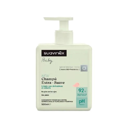 SUAVINEX BABY CHAMPU EXTRA-SUAVE  1 BOTELLA 500 ML