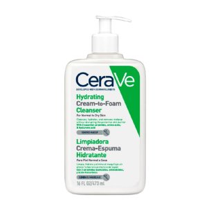 CERAVE GEL LIMPIADOR CREAM TO FOAM  1 ENVASE 473 ML