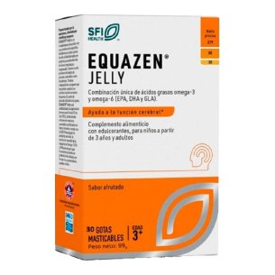 EQUAZEN JELLY  30 GOMAS MASTICABLES SABOR AFRUTADO