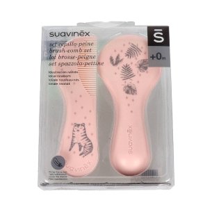 SET CEPILLO Y PEINE ROSA 0 M SUAVINEX