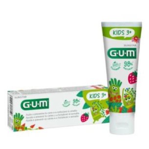 GUM KIDS PASTA DENTAL  1 ENVASE 50 ML SABOR FRESA