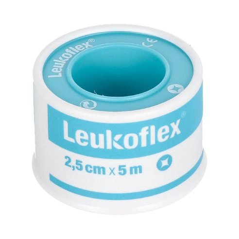 ESPARADRAPO HIPOALERGICO LEUKOFLEX 1 UNIDAD 5 M...