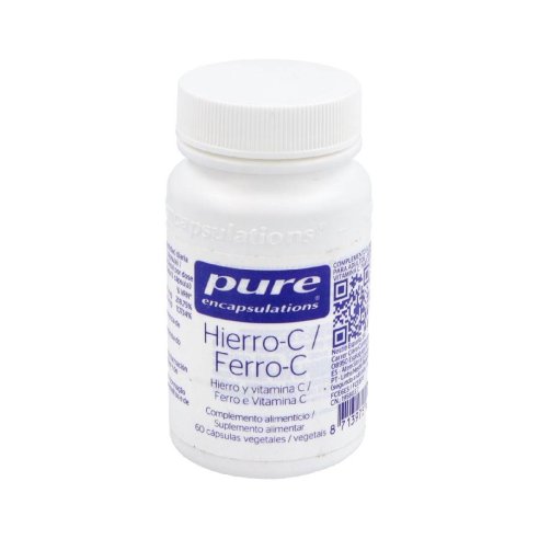 PURE ENCAPSULATIONS HIERRO-C  60 CAPSULAS