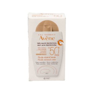 AVENE FLUIDO MINERAL SPF 50 COLOR  1 ENVASE 40 ML