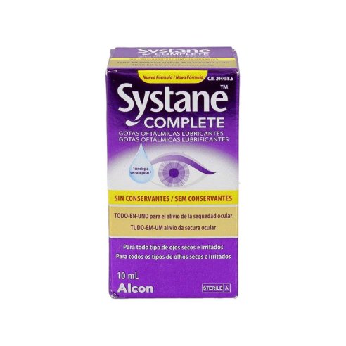 SYSTANE COMPLETE GOTAS OFTALMICAS LUBRICANTES...