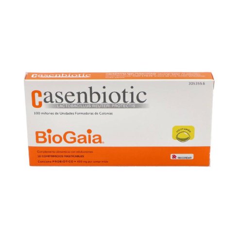 CASENBIOTIC  10 COMPRIMIDOS SABOR LIMON