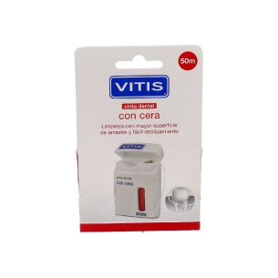 VITIS CINTA DENTAL CON CERA  50 M