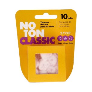 TAPONES OIDOS CERA ALGODON NOTON 10 UNIDADES EN CAJITA DE...