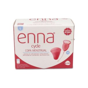 ENNA CYCLE COPA MENSTRUAL  2 UNIDADES TALLA L