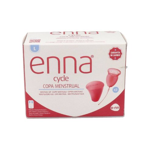 ENNA CYCLE COPA MENSTRUAL  2 UNIDADES TALLA L
