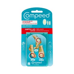 COMPEED AMPOLLAS HIDROCOLOIDE PACK MIXTO 5 UNIDADES