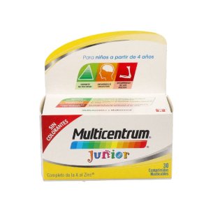 MULTICENTRUM JUNIOR  30 COMPRIMIDOS