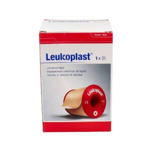 ESPARADRAPO LEUKOPLAST 1 UNIDAD 10 M X 10 CM COLOR CARNE