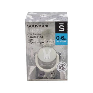 SUAVINEX CHUPETE SILICONA FISIOLOGICO SELECTION 0 - 6 MESES