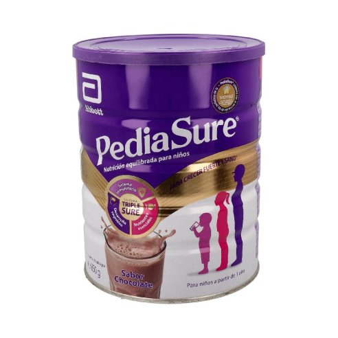 PEDIASURE POLVO  1 LATA 850 G SABOR CHOCOLATE