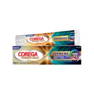 COREGA POWER MAX SUPREME TODO EN 1  1 TUBO 40 G