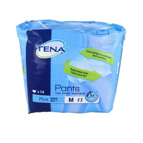 TENA PANTS PLUS TALLA MEDIANA 14U