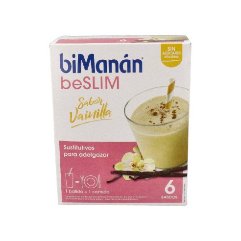 BIMANAN BESLIM SUSTITUTIVO BATIDO  6 SOBRES 55...