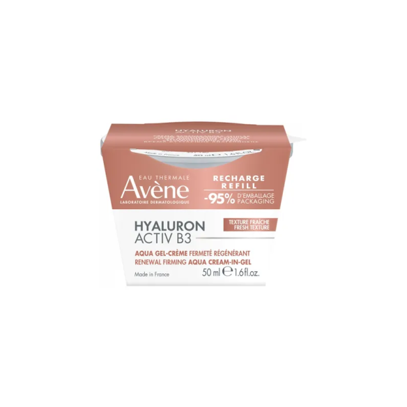 EAU THERMALE AVENE HYALURON ACTIV B3 AQUA GEL CREMA REGENERADORA CELULAR  1 ENVASE 50 ML ECO-REF