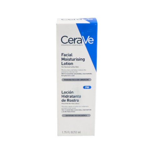 CERAVE LOCION HIDRATANTE DE ROSTRO PIEL NORMAL...