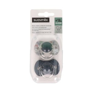 CHUPETE SX PRO SILICONA FISIOLOGICO  18 MESES 2 UNIDADES...
