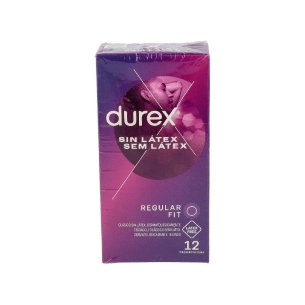 DUREX SIN LATEX PRESERVATIVOS 12 UNIDADES