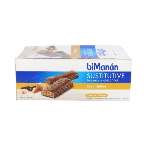 BIMANAN BESLIM  30 BARRITAS 31 G SABOR TOFFEE...
