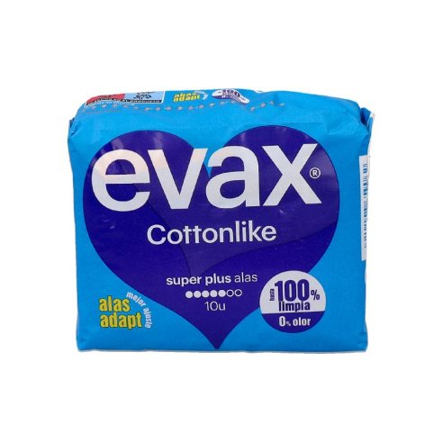 COMPRESAS HIGIENICAS FEMENINAS EVAX COTTONLIKE...