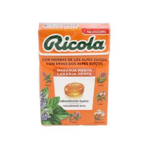 RICOLA CARAMELOS NARANJA 50G