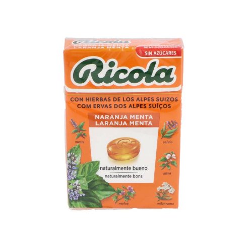 RICOLA CARAMELOS NARANJA 50G