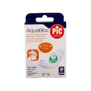 PIC AQUABLOC CON BACTERICIDA APOSITO ADHESIVO 19X72 MM 20 U