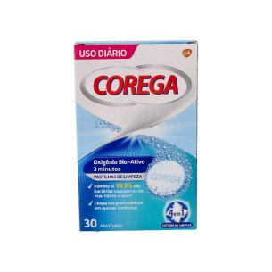 COREGA OXIGENO BIO-ACTIVO LIMPIEZA PROTESIS DENTAL 30...