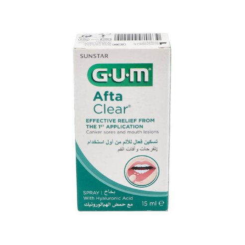 GUM AFTACLEAR SPRAY  1 ENVASE 15 ML