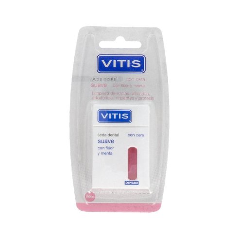 VITIS SEDA DENTAL CON FLUOR Y MENTA SUAVE  50 M